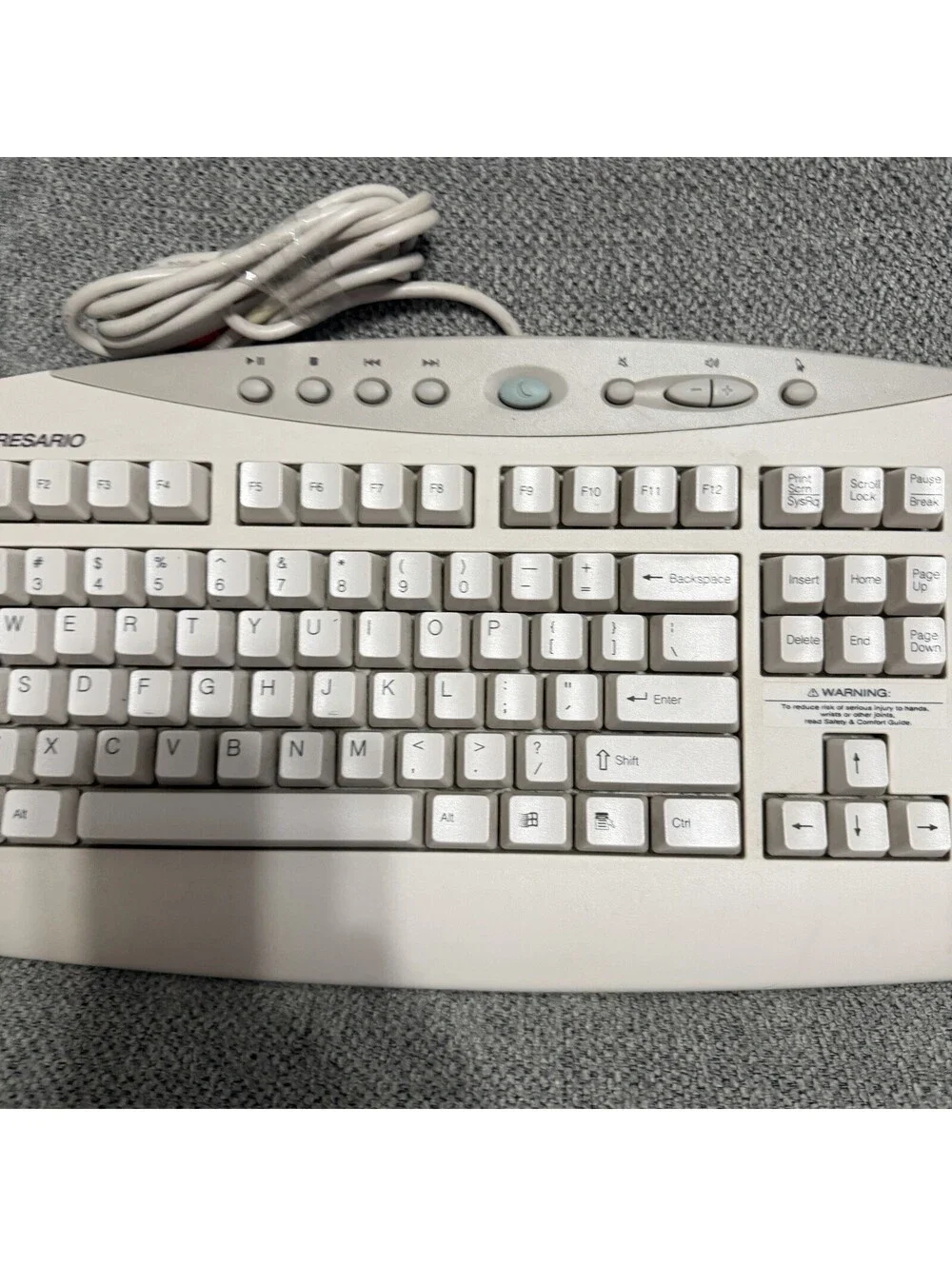 VTG Compaq Presario Wired Multimedia Keyboard SK-2700 Beige